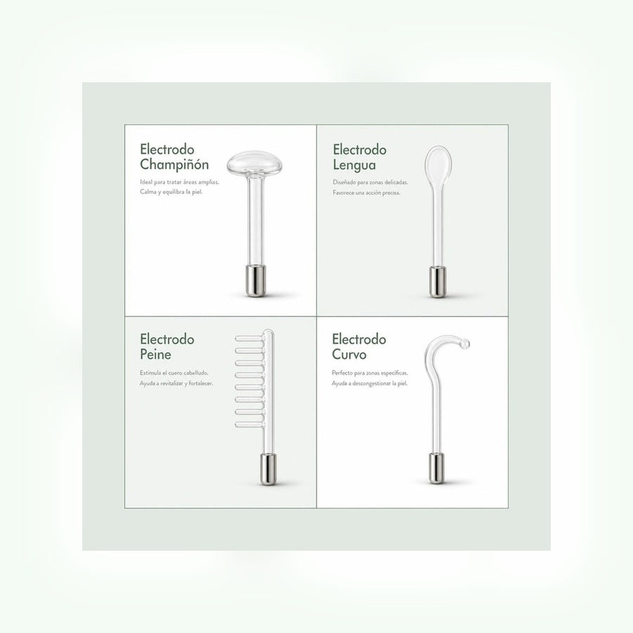 Tipos de electrodos SkinPulsePro